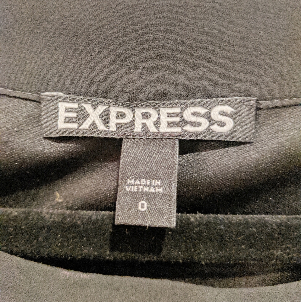 RXPRESS classic black midi dress pleated - Picture 4 of 4